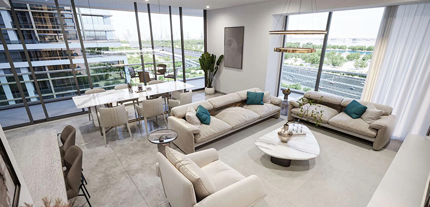 apartment golf course sale dubai